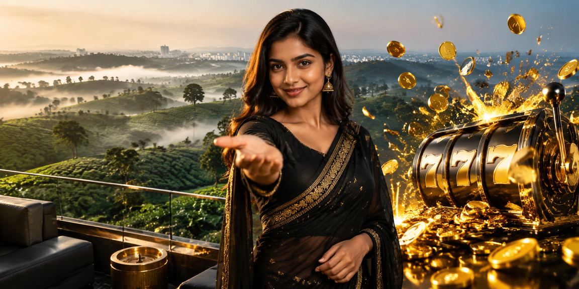 সিলেটের চা বাগানে স্লট গেম খেলা দৃশ্য